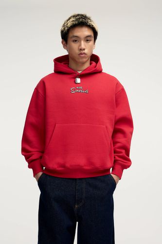 Sweat À Capuche Les Simpson - Pull&Bear - Modalova