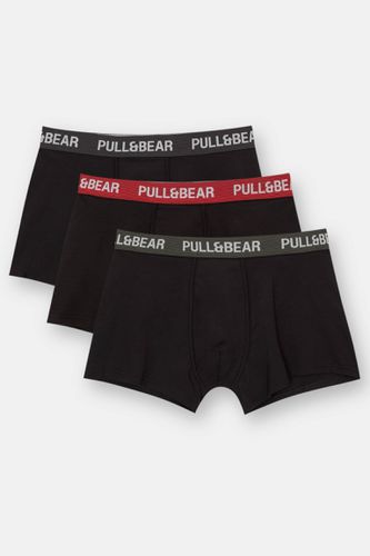 Lot 3 Boxers À Taille Contrastante - Pull&Bear - Modalova