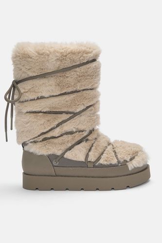 Bottes En Fausse Fourrure Doublées - Pull&Bear - Modalova