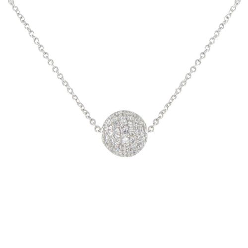 Collier Argent 925 Bille de Strass - LES POULETTES BIJOUX - Modalova