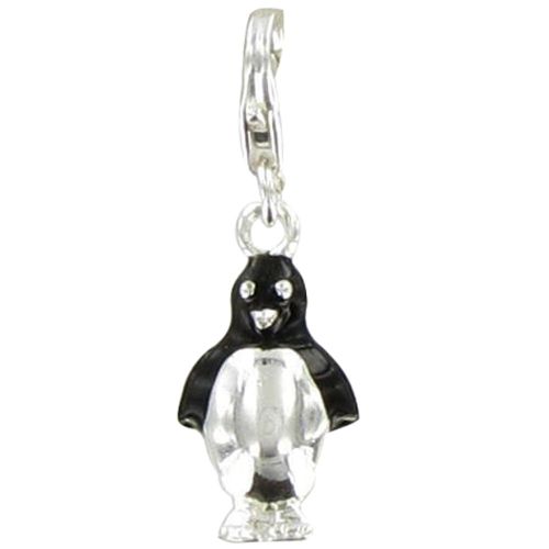 Charms Pingouin et Noir - LES POULETTES BIJOUX - Modalova
