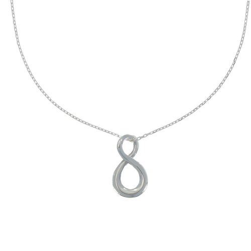Collier Pendentif Infini - taille 45 cm - LES POULETTES BIJOUX - Modalova