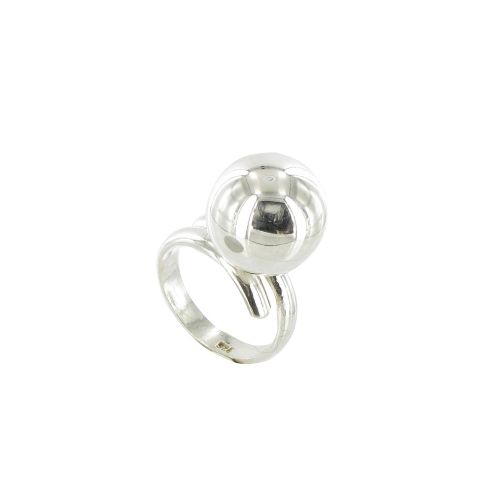 Bague Clochette Bulle d'Argent - LES POULETTES BIJOUX - Modalova