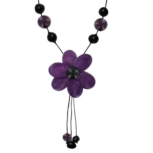 Collier Fleur de Tagua - Classics - LES POULETTES BIJOUX - Modalova