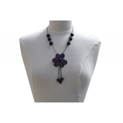 Collier Fleur de Tagua - Classics - LES POULETTES BIJOUX - Modalova