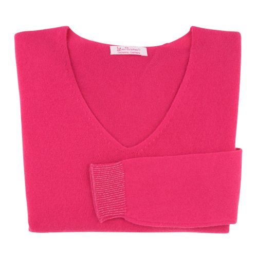 Pull 100% Cachemire Oversize Fuchsia - taille XL - LES POULETTES BIJOUX - Modalova