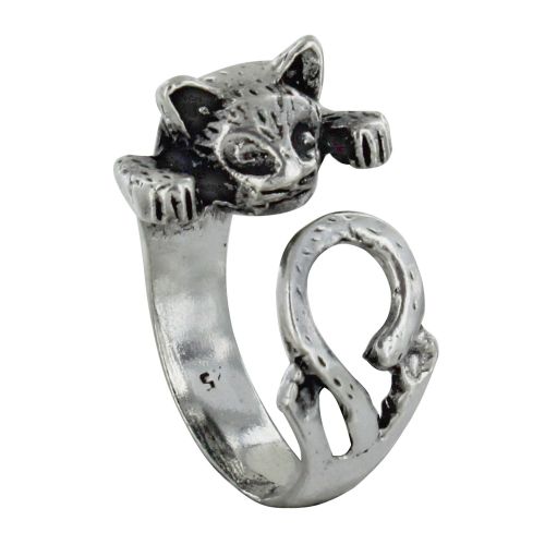 Bague Chat - taille 60 - LES POULETTES BIJOUX - Modalova