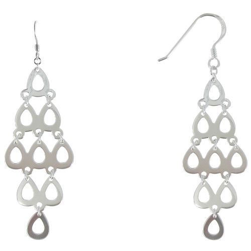 Boucles d'Oreilles Cascade Aquatique - LES POULETTES BIJOUX - Modalova