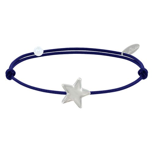 Bracelet Lien Etoile d' - Classics - Bleu Navy - LES POULETTES BIJOUX - Modalova