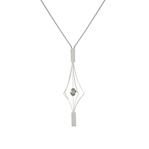 Collier Argent 925 Lanterne et Cristal - Petit Modèle - LES POULETTES BIJOUX - Modalova