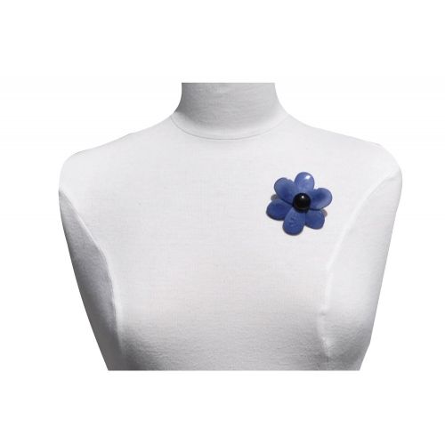 Broche Fleur en Tagua - LES POULETTES BIJOUX - Modalova