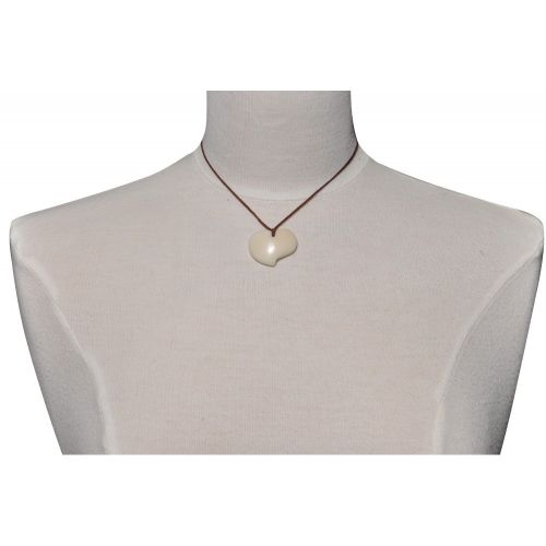 Collier Coeur en Tagua - Classics - LES POULETTES BIJOUX - Modalova