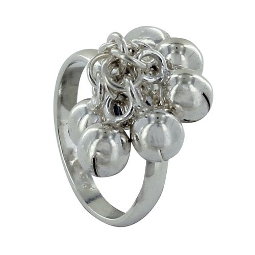 Bague Argent Grelots - taille 52 - LES POULETTES BIJOUX - Modalova