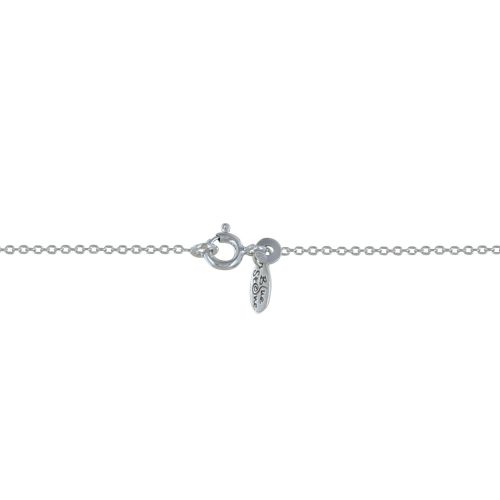 Collier Chaine Argent Cinq Perles d'Améthyste - LES POULETTES BIJOUX - Modalova
