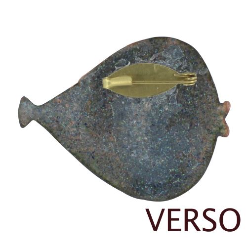 Broche Poisson Émaillée - LES POULETTES BIJOUX - Modalova