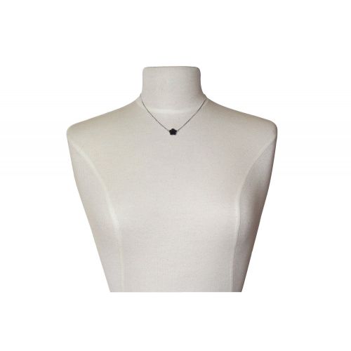 Collier Chance Argent et Onyx - LES POULETTES BIJOUX - Modalova