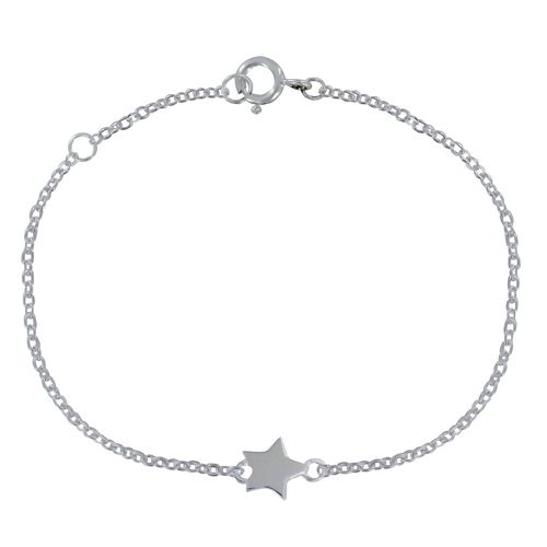 Bracelet Argent Mini Étoile - LES POULETTES BIJOUX - Modalova