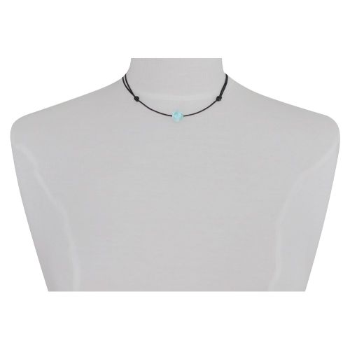 Collier Lien Perle de Larimar - LES POULETTES BIJOUX - Modalova