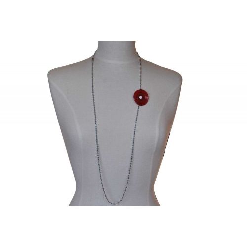 V Collier Verre Fleur de Coquelicot - LES POULETTES BIJOUX - Modalova
