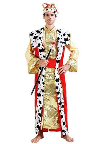 Or Robe Costume Asiatique Nuit Arabe Costume Halloween s Dguisements Halloween - Milanoo FR - Modalova