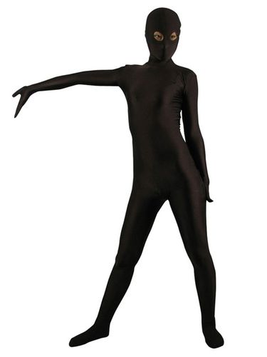 Toussaint Cosplay Costume de zentai marron fonc avec yeux ouverts Dguisements Halloween - Milanoo - Modalova