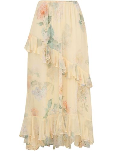 Zimmermann Asymmetric Midi Skirt - Zimmermann - Modalova