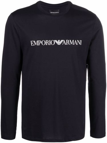 Emporio Armani Logo Cotton T-Shirt - Emporio Armani - Modalova