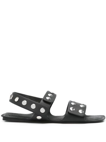 KHAITE Boden Leather Flat Sandals - KHAITE - Modalova