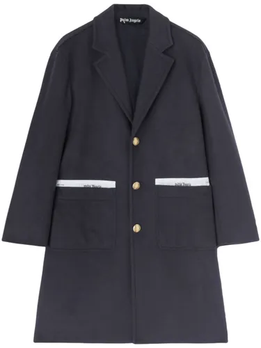 Palm Angels Wool Coat - Palm Angels - Modalova