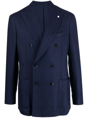 Double-Breasted Jacket - Luigi Bianchi - Modalova