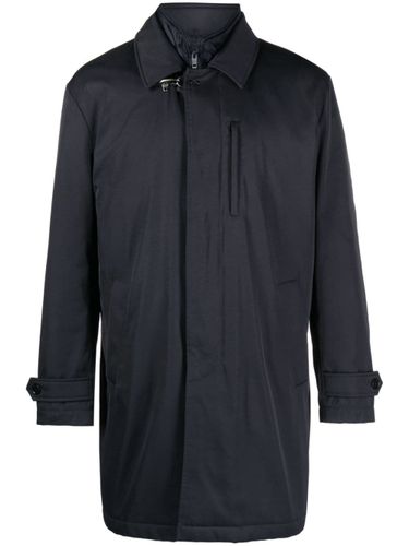 Fay Coat With Logo - Fay - Modalova