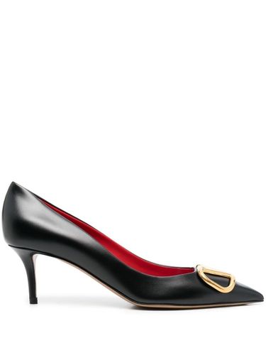 Vlogo Signature Leather Pumps - Valentino Garavani - Modalova