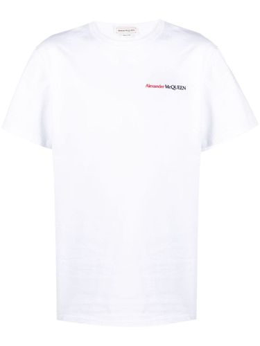T-Shirt With Print - Alexander McQueen - Modalova