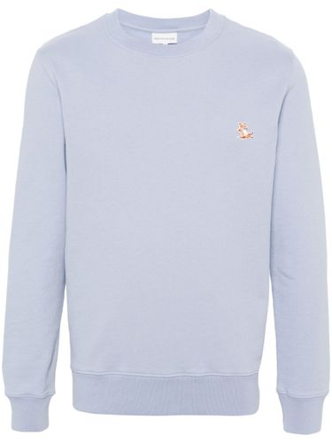 Chillax Fox Cotton Sweatshirt - MAISON KITSUNE' - Modalova