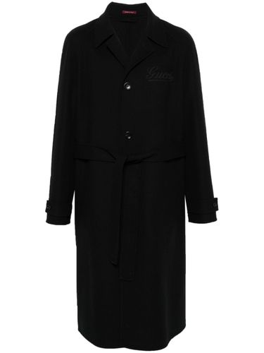 Gucci Long Wool Coat - Gucci - Modalova