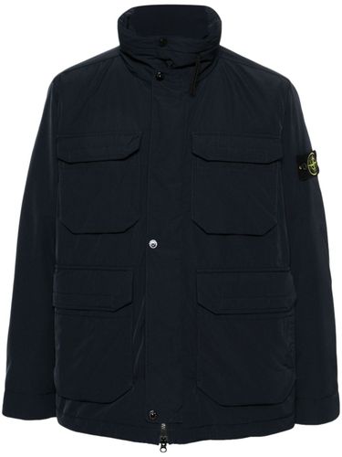 Stone Island Jacket With Logo - Stone Island - Modalova