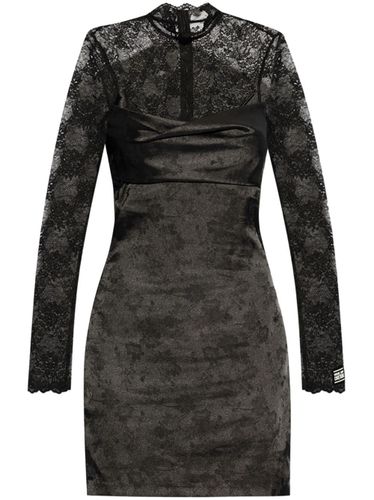 Jacquard Floral Dress - VERSACE JEANS COUTURE - Modalova