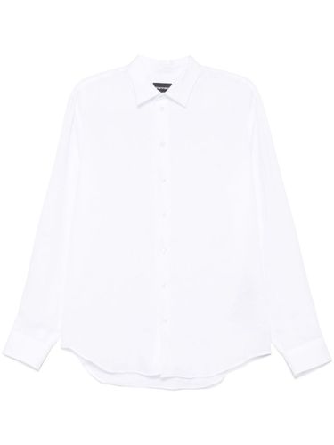 Emporio Armani Linen Shirt - Emporio Armani - Modalova