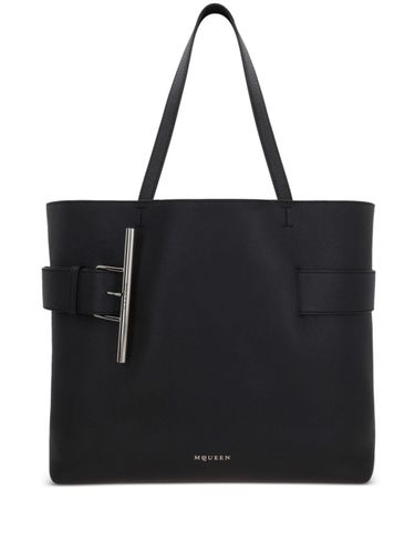 T-Bar Leather Tote Bag - Alexander McQueen - Modalova