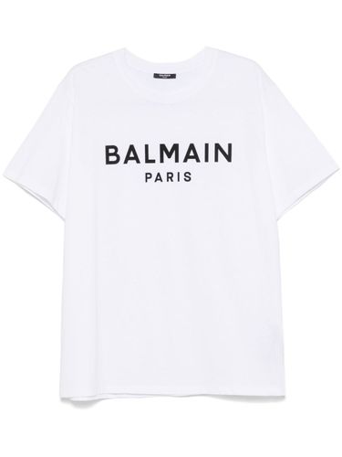 Balmain Cotton Printed T-Shirt - Balmain - Modalova