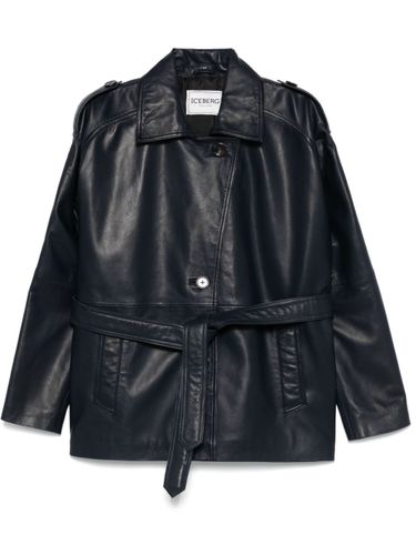 Iceberg Leather Jacket - Iceberg - Modalova