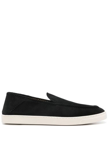 Giorgio Armani Leather Sneaker - Giorgio Armani - Modalova