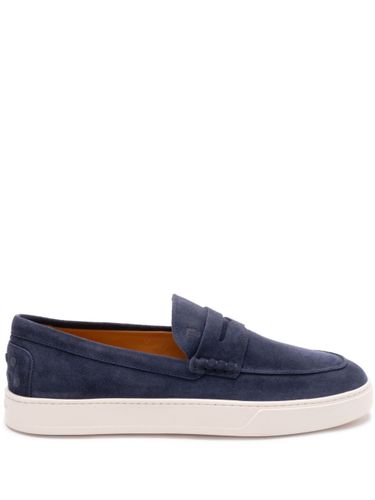 Tod's Suede Leather Loafers - Tod's - Modalova