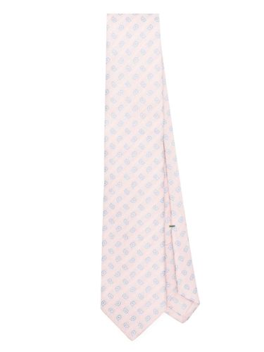Borrelli Silk Blend Tie - Borrelli - Modalova