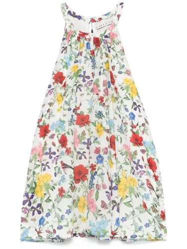 Erna Cotton And Linen Mini Dress - ALICE+OLIVIA - Modalova