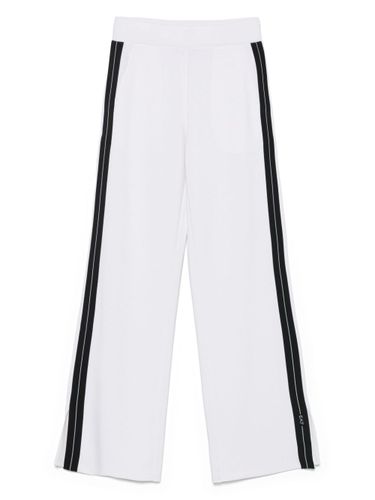 Stripe-Trim Track Pants - EA7 EMPORIO ARMANI - Modalova