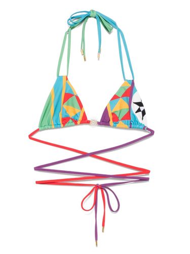 Printed Triangle Bikini Top - LOEWE PAULA'S IBIZA - Modalova