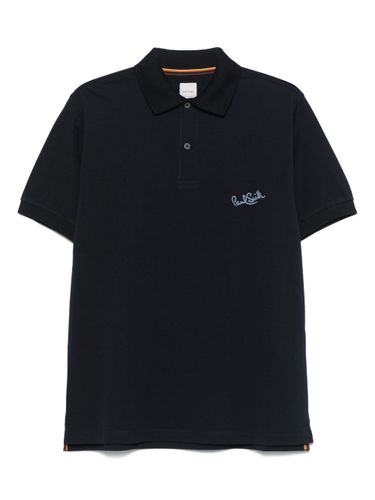Paul Smith Logo Cotton Polo Shirt - Paul Smith - Modalova