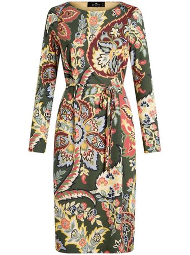 Etro Printed Midi Dress - Etro - Modalova