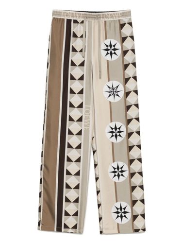 Printed Silk Pajama Trousers - LOEWE PAULA'S IBIZA - Modalova